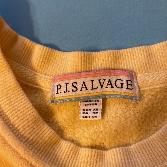 PJ Salvage Tie Dye Pullover Sweatshirt with Embellishments - Picture 6 of 7